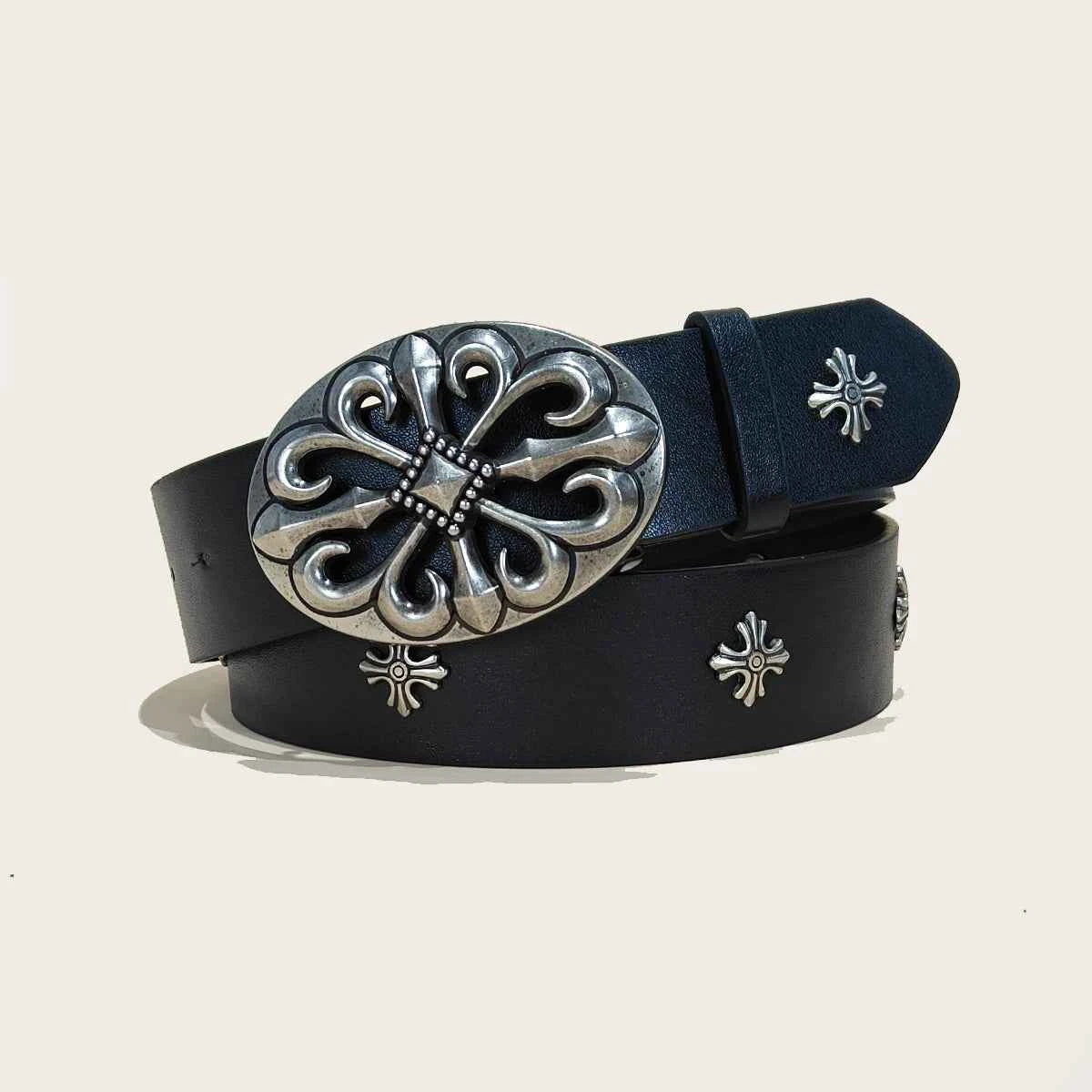 DCDG CrossRivet Belt™ – Punk Metal Street Edition