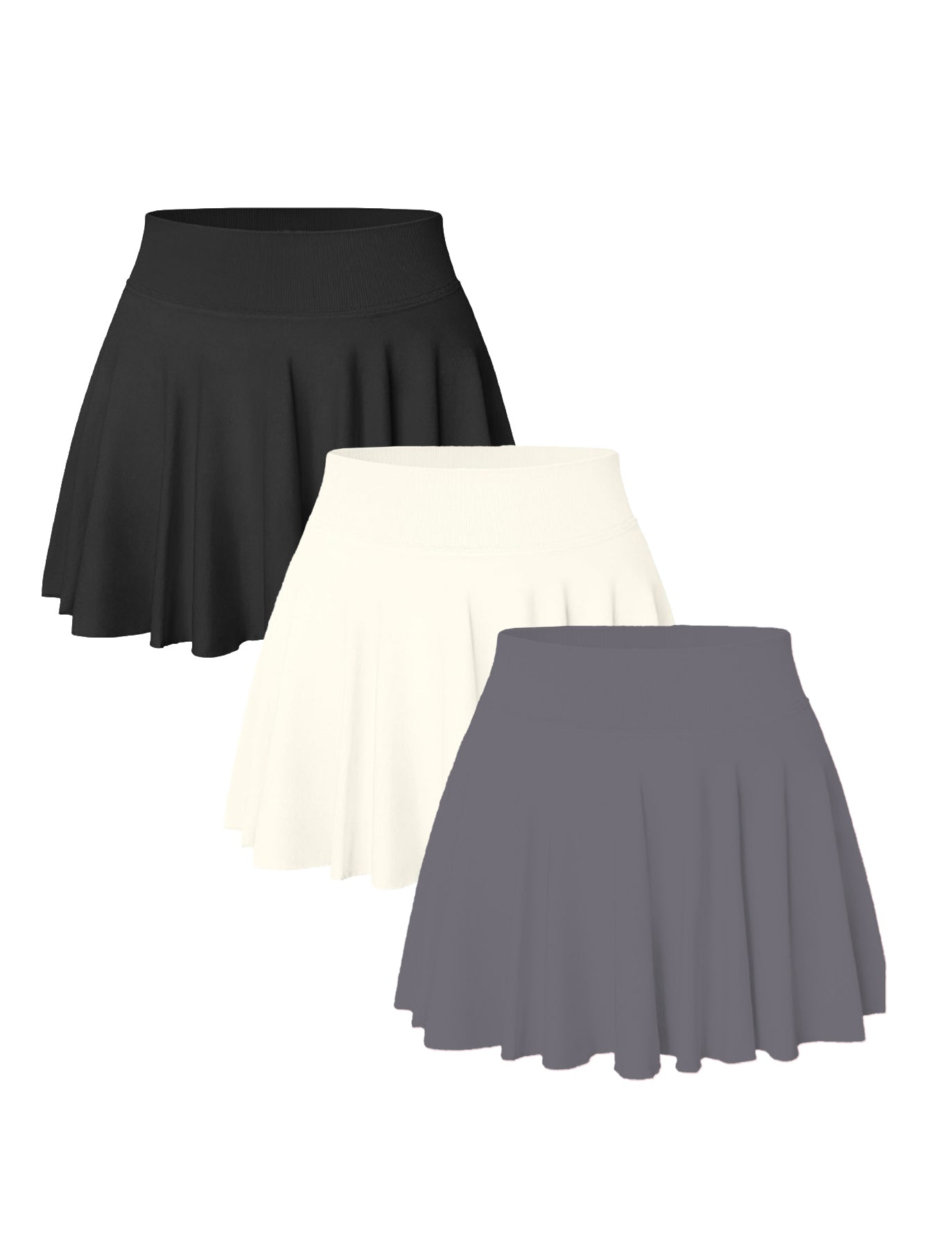Paquete de 3 shorts/faldas de tenis sin costuras (mujer) Se envía desde EE. UU. | Pago seguro | Unidades limitadas