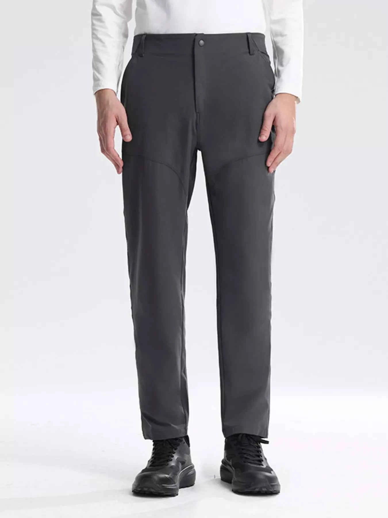 Men's Plus Size Lightweight Pocketed Pants