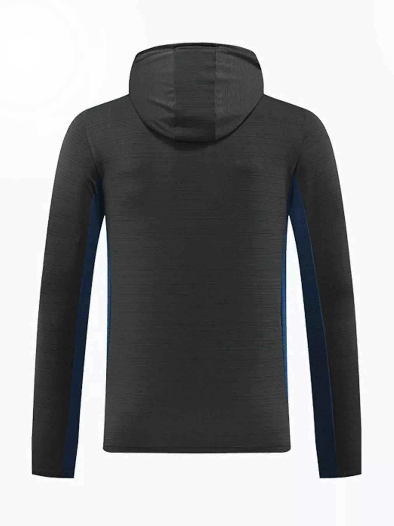 Men's Plus Size Raglan Sleeve Athletic Fit Hoodie