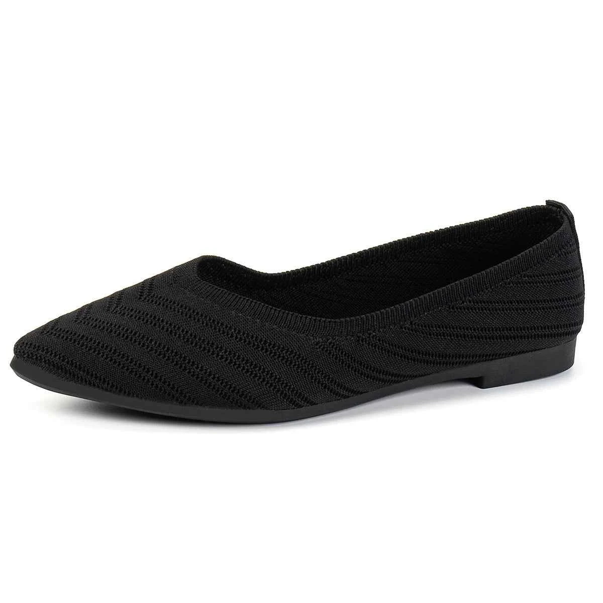 Mesh Point Toe Slip-Ons for Stylish Comfort and Versatility