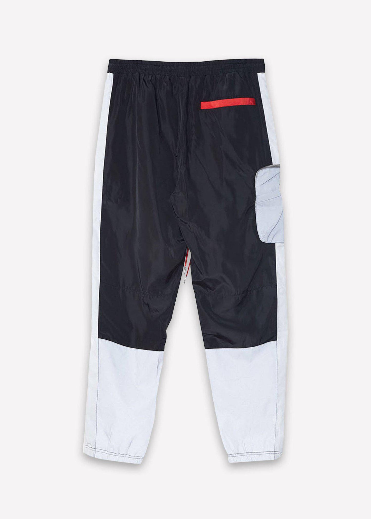 Robin K - Men’s Reflective Cargo Pants in Black