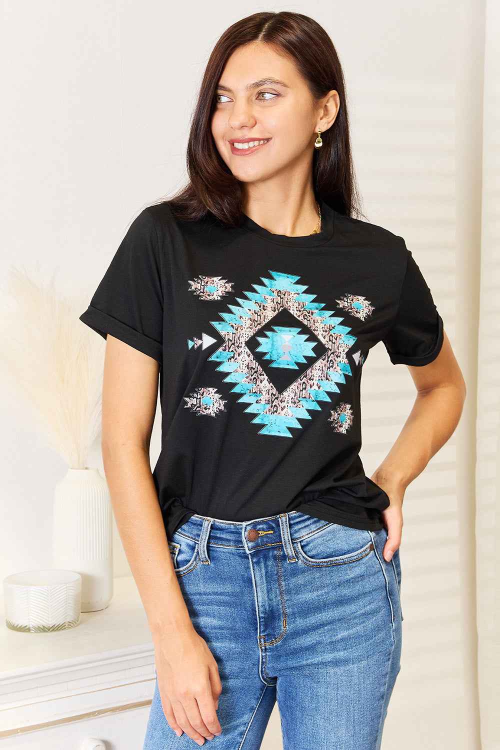 Simply Love T-Shirt - Short Sleeve Graphic Tee for Everyday Wear