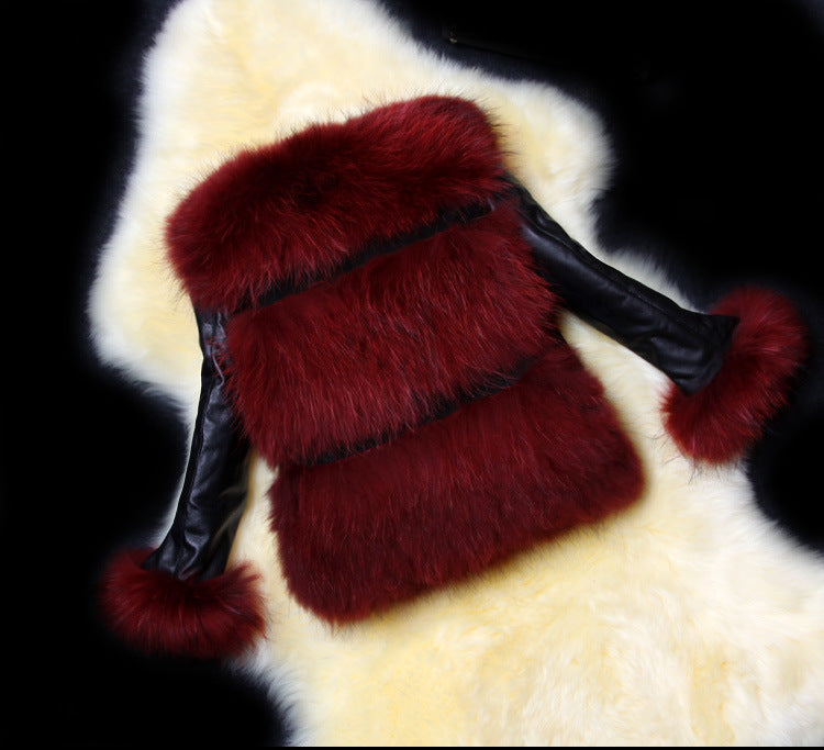 Women’s Faux Fur Jacket – Chic & Cozy