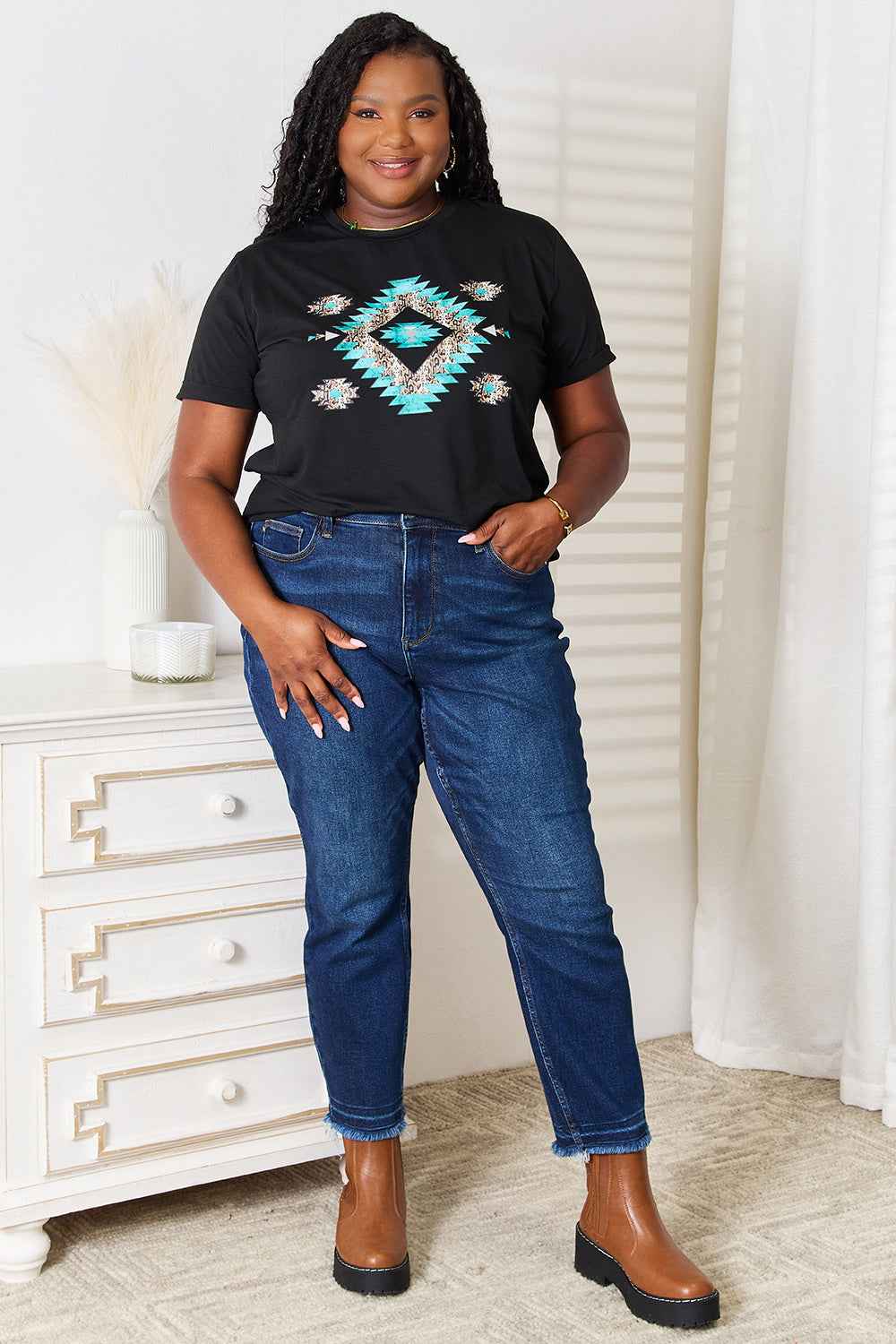 Simply Love T-Shirt - Short Sleeve Graphic Tee for Everyday Wear