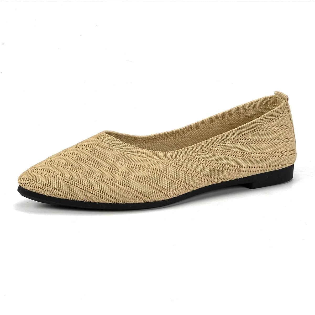 Mesh Point Toe Slip-Ons for Stylish Comfort and Versatility