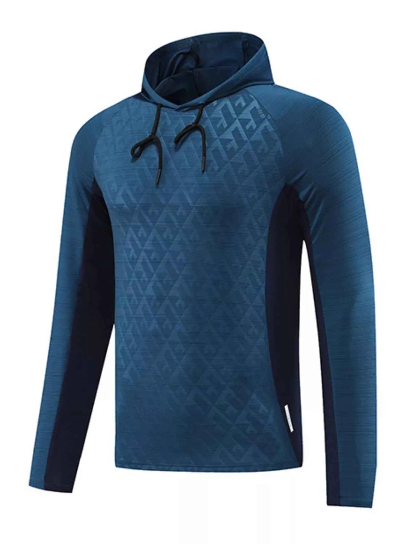 Men's Plus Size Raglan Sleeve Athletic Fit Hoodie