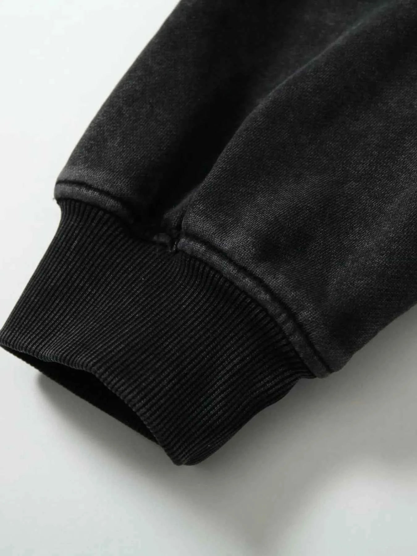 Men's Zip-Up Hoodie Long Sleeve Fashion