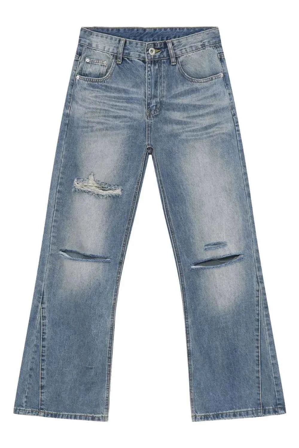 Men's Distressed Denim Jeans for Effortless Style