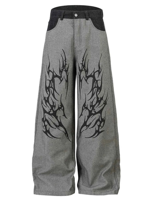 Men's Wide Leg Jeans