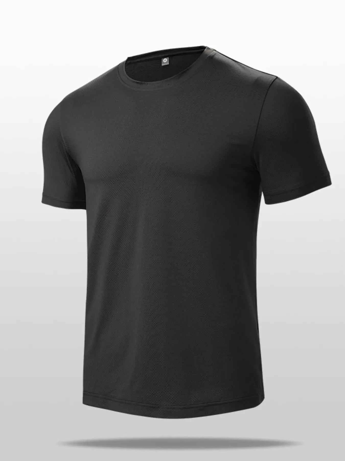 Men's Active Short Sleeve T-Shirt - Round Neck Performance Tee