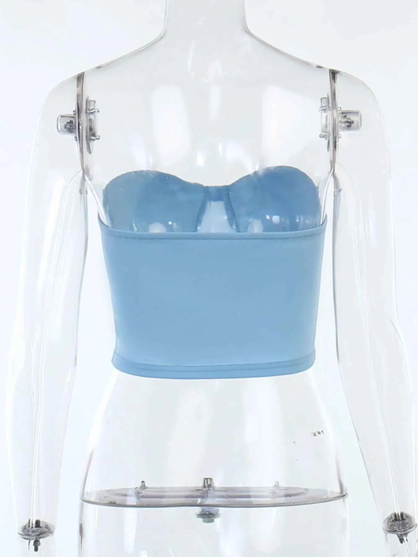 Sweetheart Neck Tube Top
