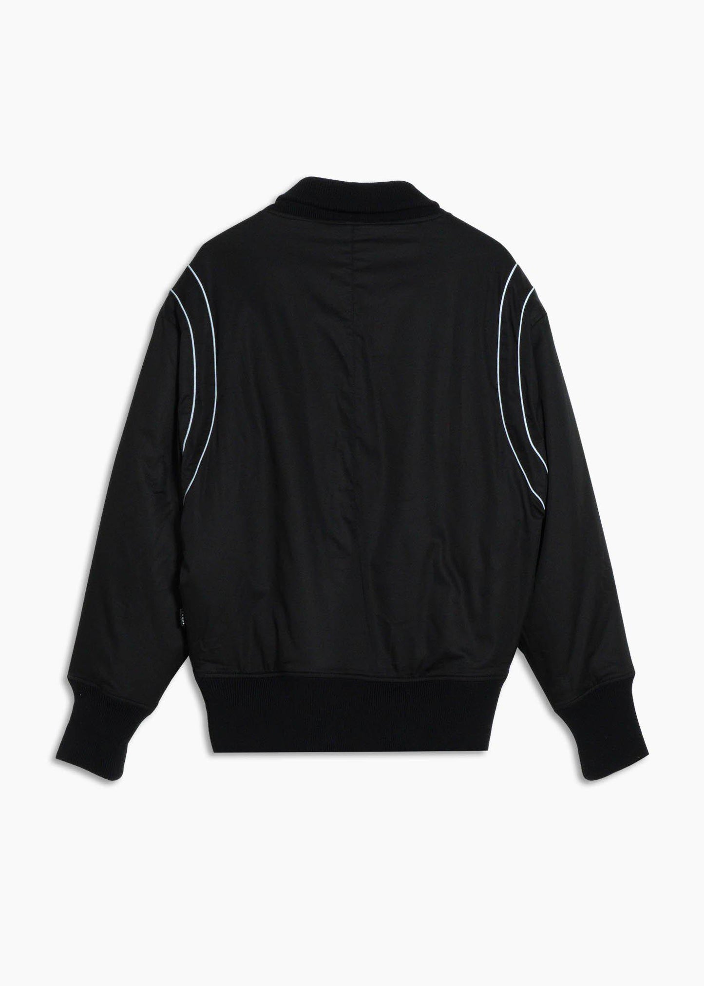 Men’s Oversized Black Bomber Jacket