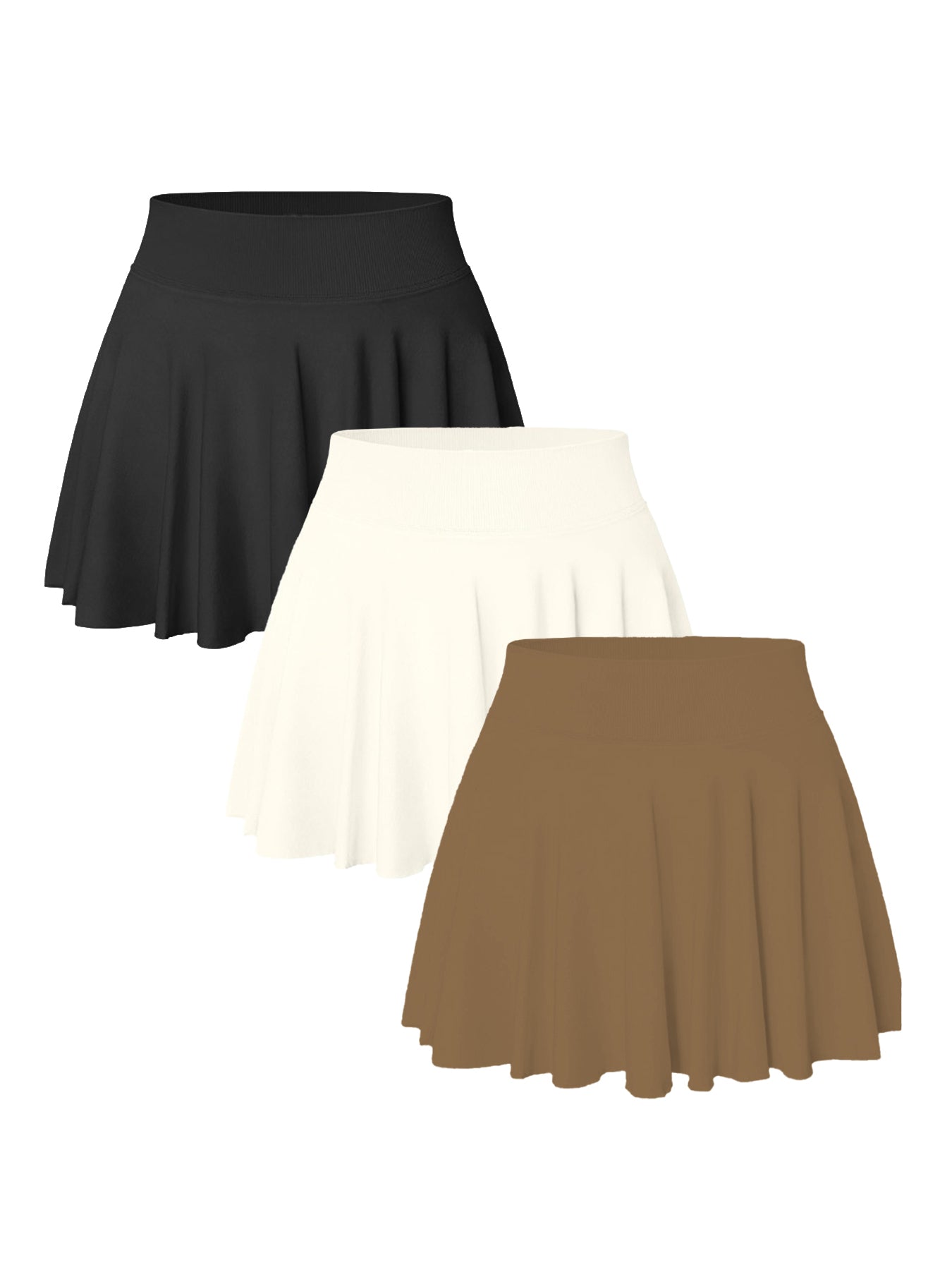 Paquete de 3 shorts/faldas de tenis sin costuras (mujer) Se envía desde EE. UU. | Pago seguro | Unidades limitadas