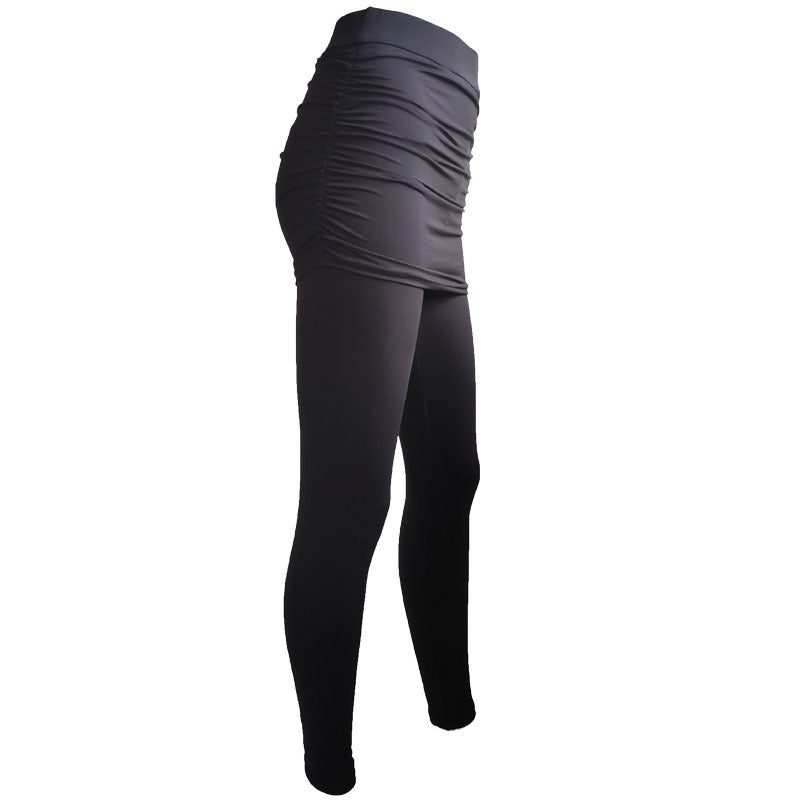 Hip-Side Sculpt Pleated Skirted Leggings 🔥 Limited-Time Offer: Buy 2 & Get the 2nd Pair 50% OFF