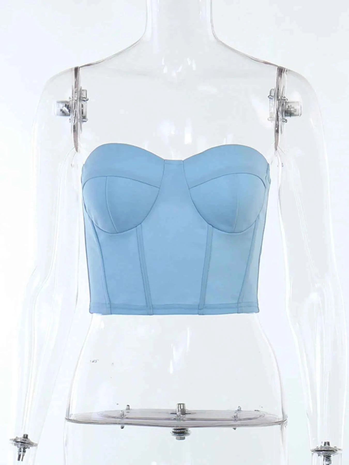 Sweetheart Neck Tube Top