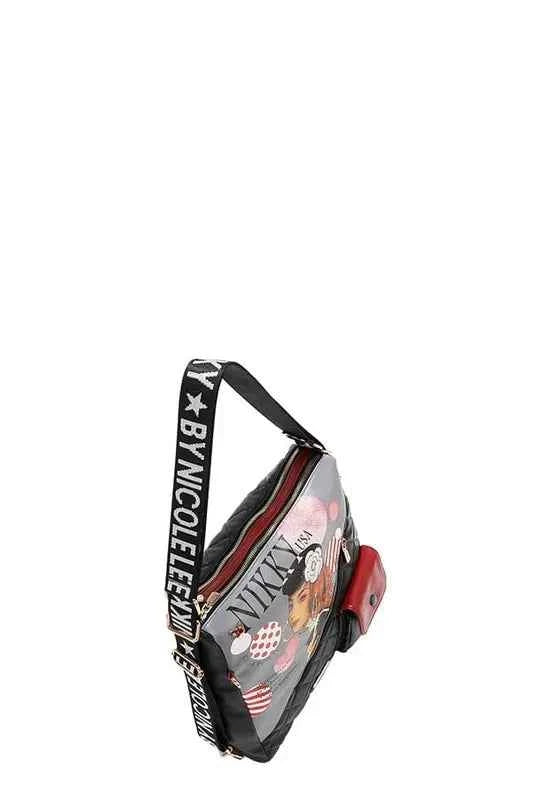 Nicole Lee USA Backpack Bag - Convertible Adjustable Strap for Versatile Style