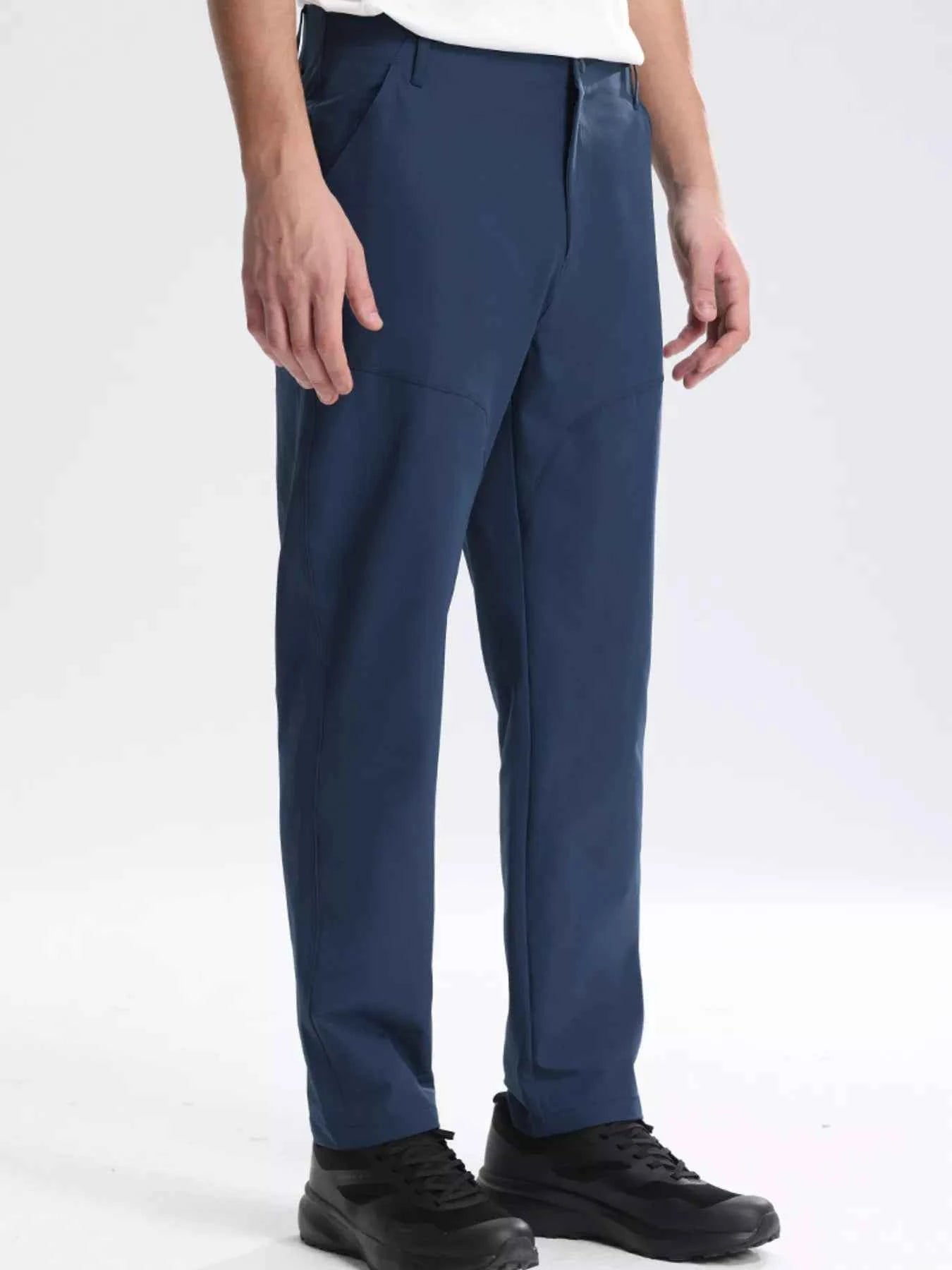 Men's Plus Size Lightweight Pocketed Pants