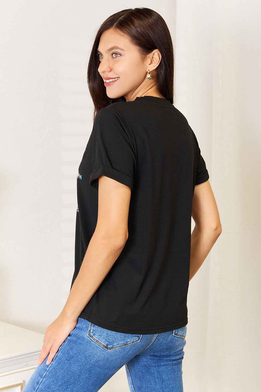 Simply Love T-Shirt - Short Sleeve Graphic Tee for Everyday Wear