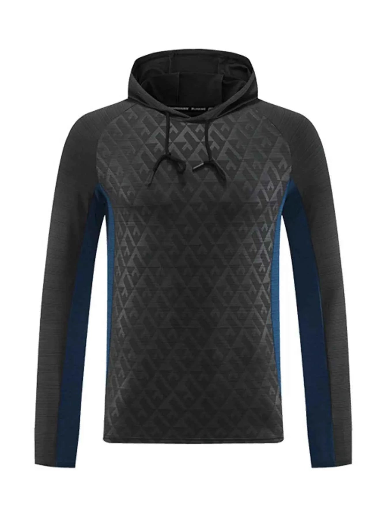 Men's Plus Size Raglan Sleeve Athletic Fit Hoodie