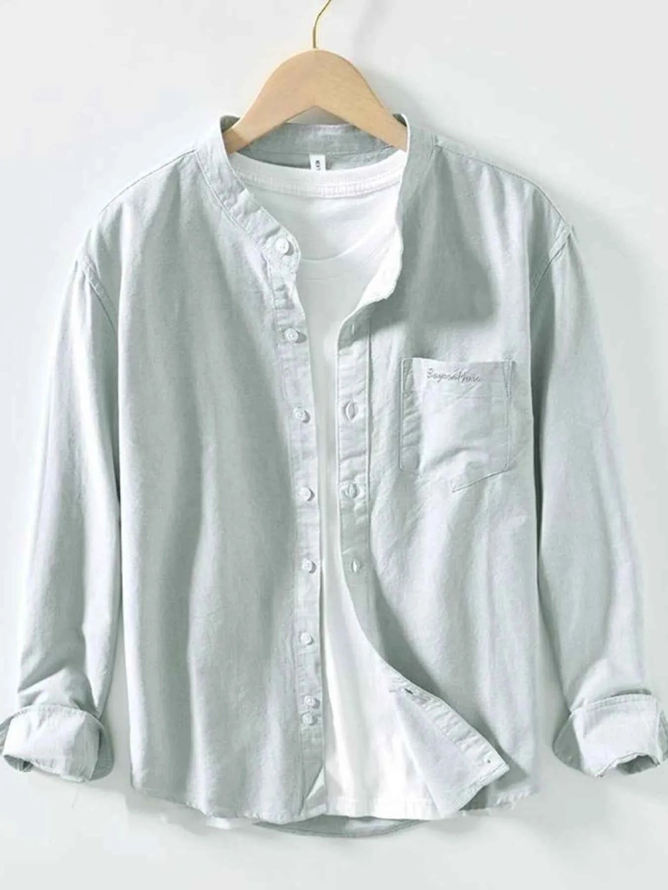 Men's Button Up Long Sleeve Shirt