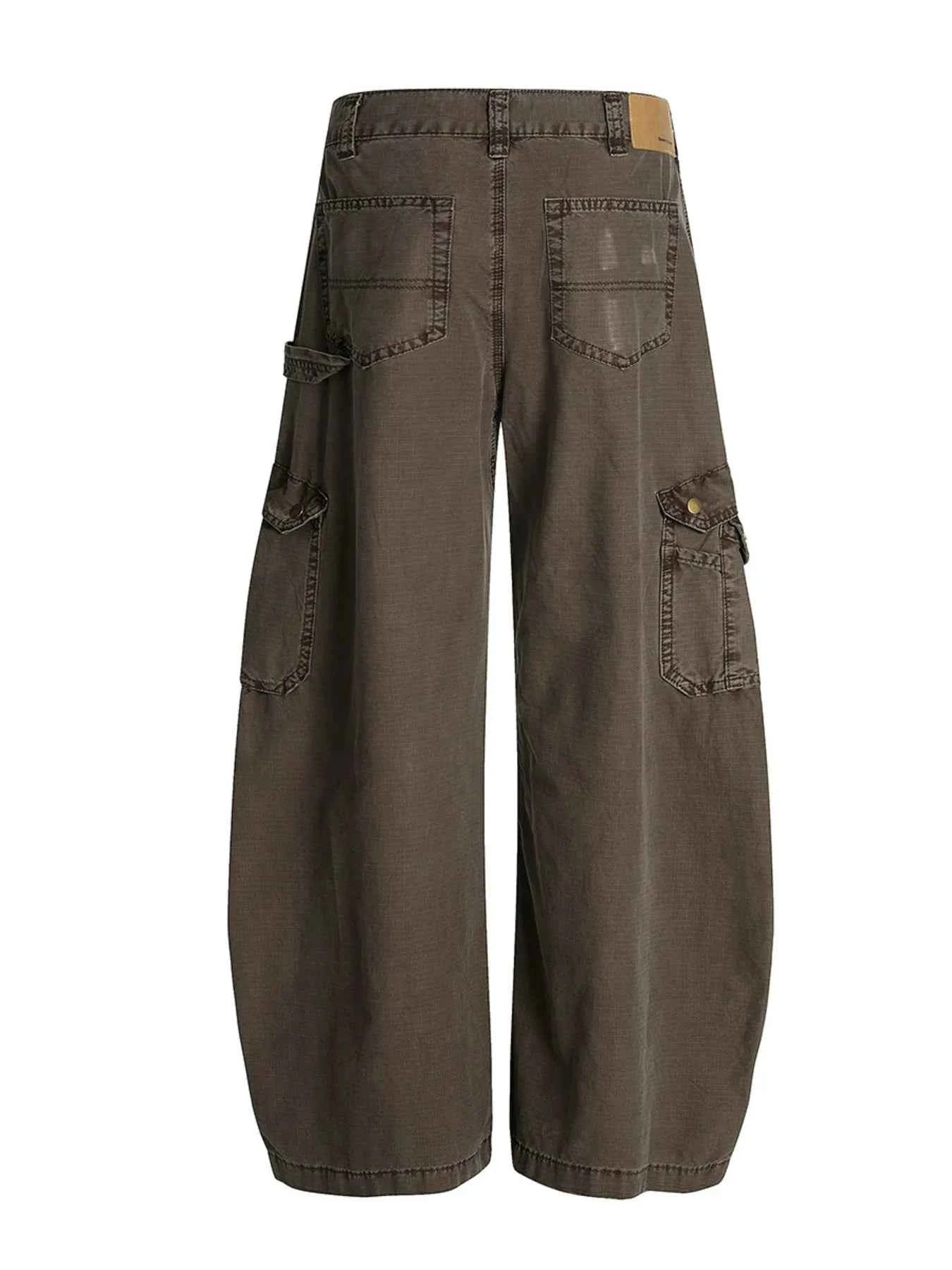 Men's Wide Leg Cargo Pants
