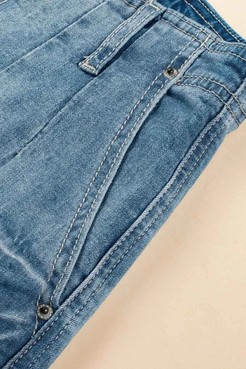 Button Fly High Waist Jeans for Effortless Style and Comfort