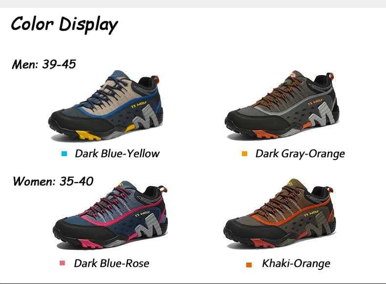 TrailGuard Waterproof Trekking Shoes – Unisex Hiking and Outdoor Boots