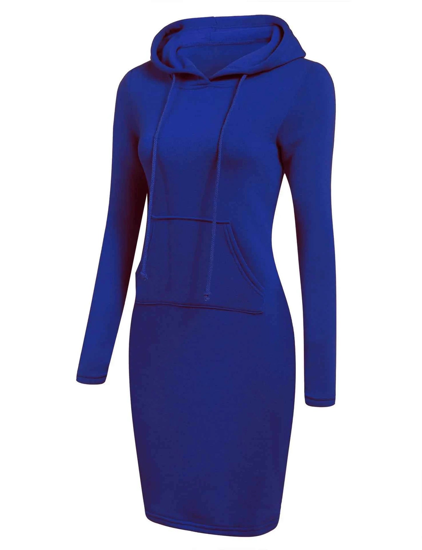 TrendPop Cozy Hooded Dress
Women’s Hooded Pullover Dress – Casual Loose-Fit Hoodie Dress, Autumn/Winter