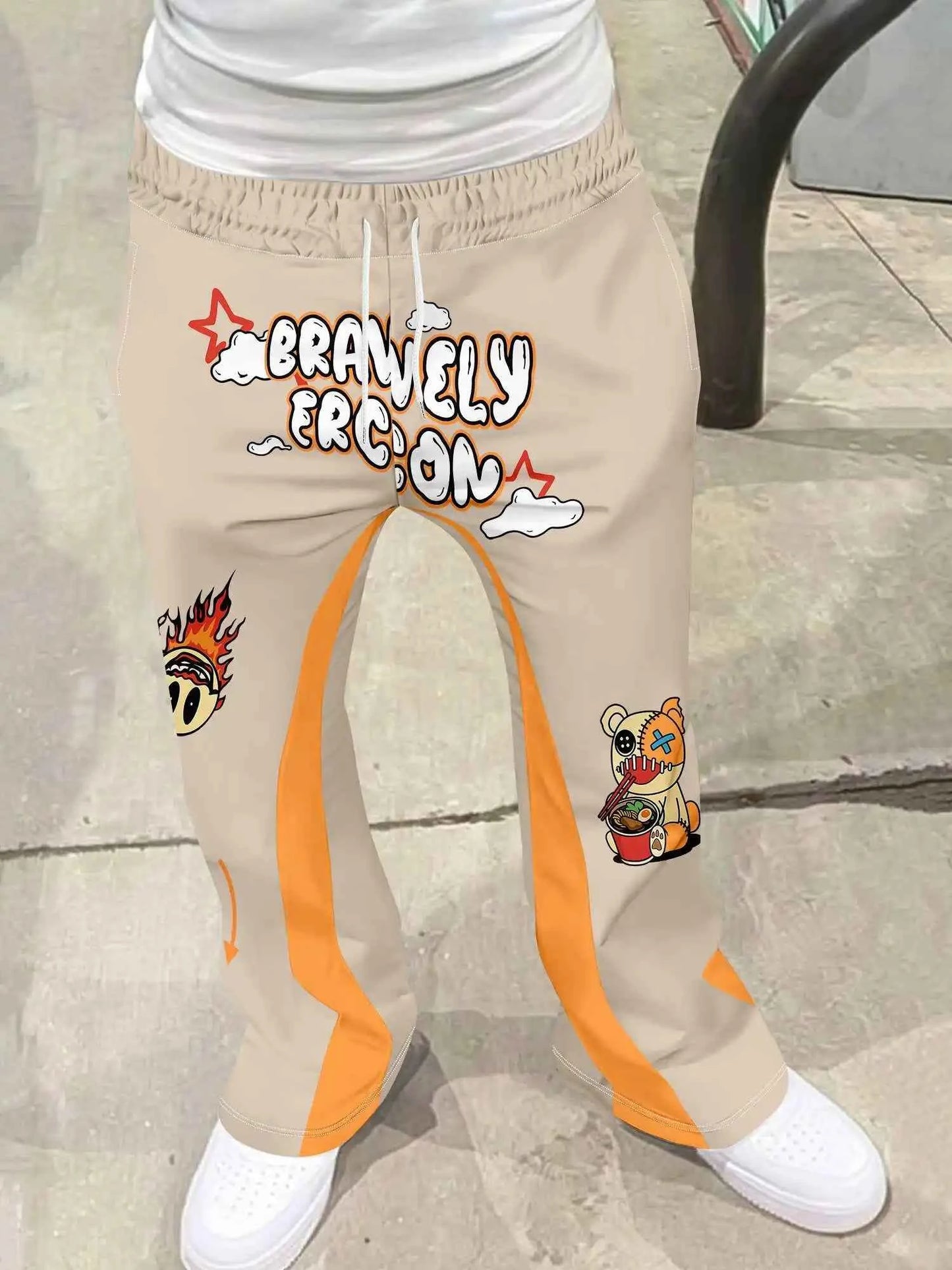 DCDG VibeWave Flare Pants™ – 3D Print Street Edition