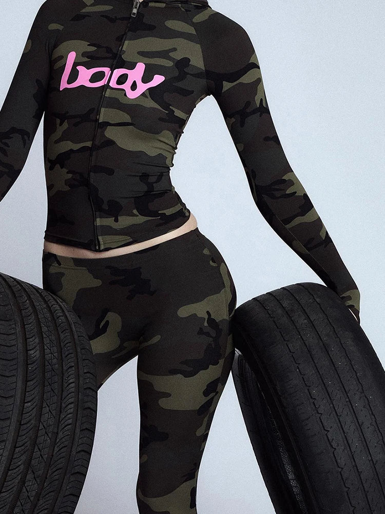 Conjunto Crop StreetFlex para mujer