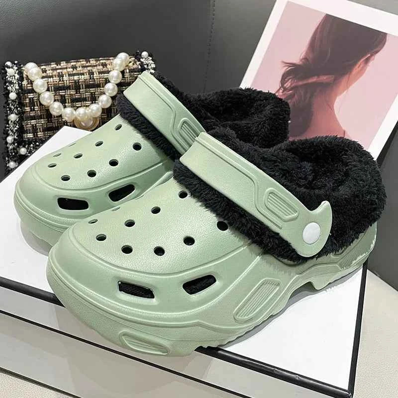 Cozy Cloud EVA Padded Platform Slippers