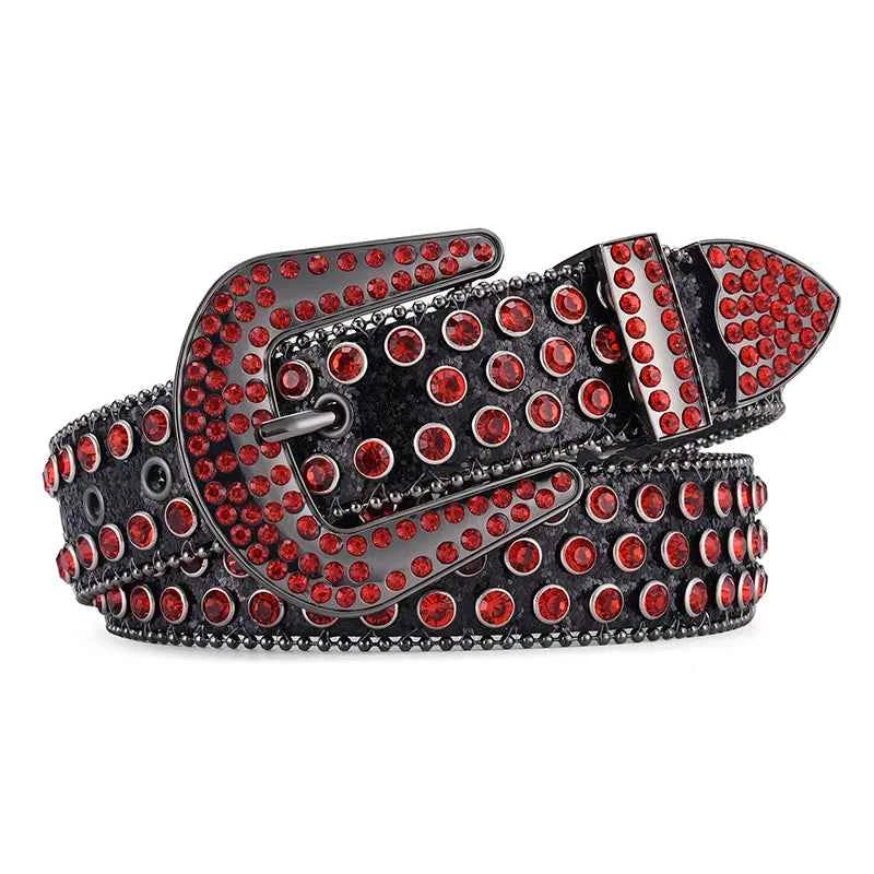 DCDG ShineRivet Belt™ – Y2K Punk Denim Edition