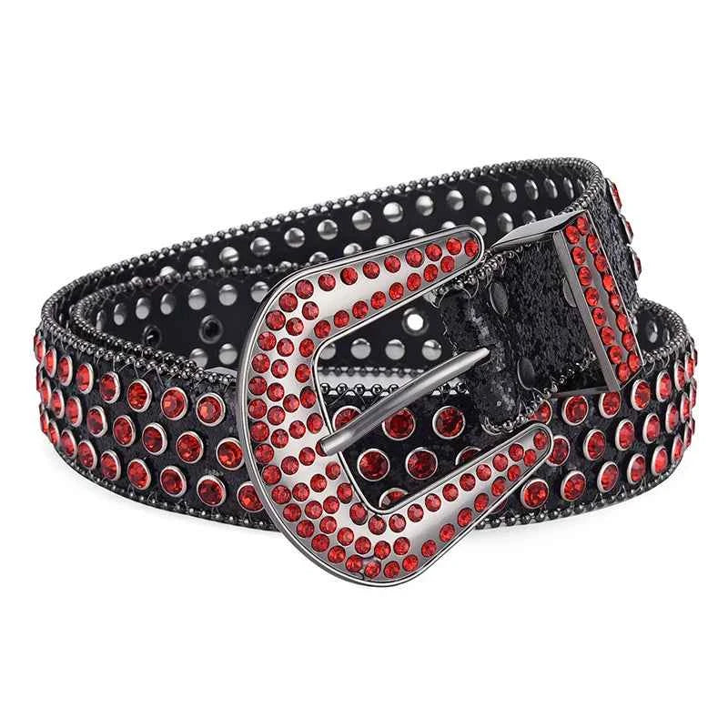 DCDG ShineRivet Belt™ – Y2K Punk Denim Edition