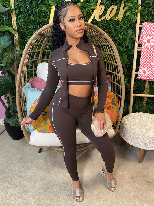 🔥 WEIRD PUSS 3-Piece High Street Tracksuit Set