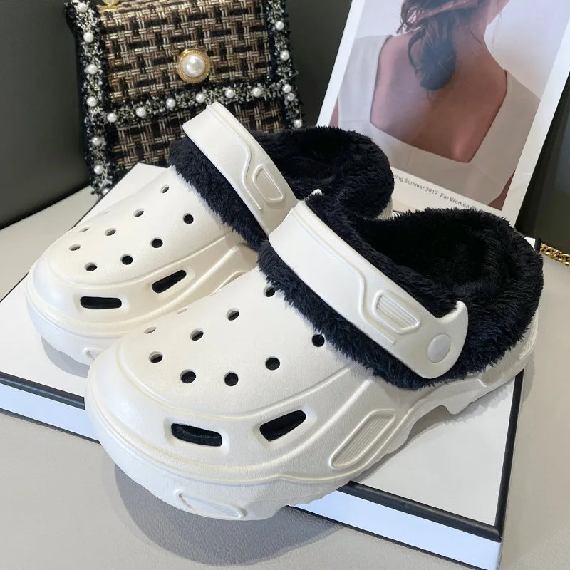 Cozy Cloud EVA Padded Platform Slippers