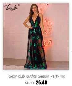 Sexy see through sequin summer dress women luxury mesh maxi birthday party dress elegant prom long evening dresses vestidos
