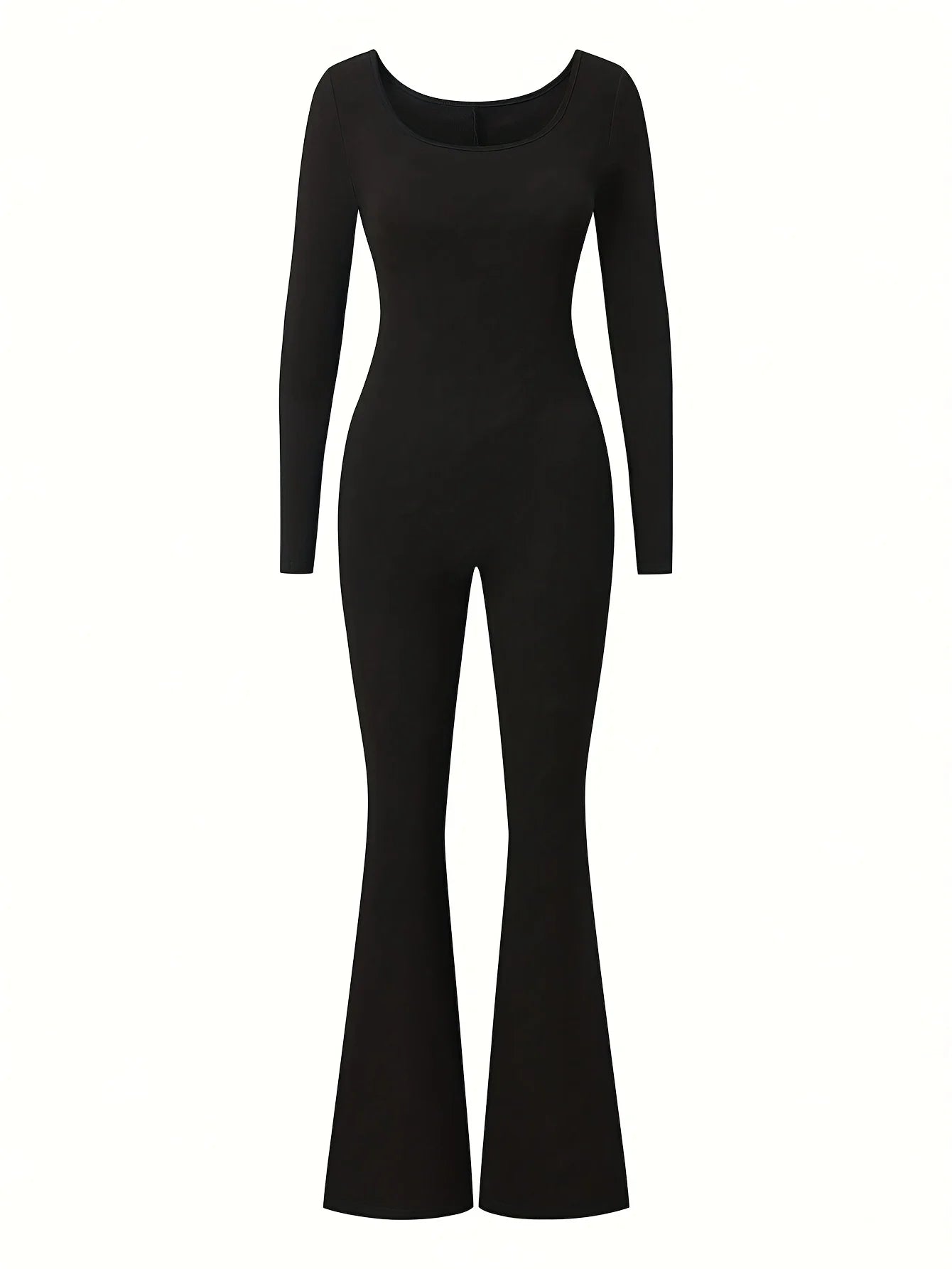 Essential Curve U-Neck Jumpsuit