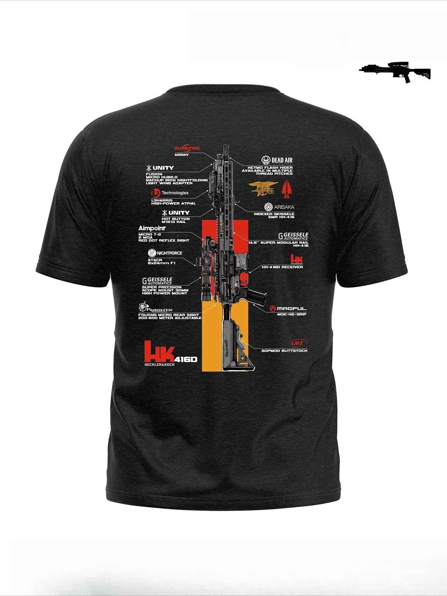 🔥 DCDG Tactical Oversized Graphic Tee