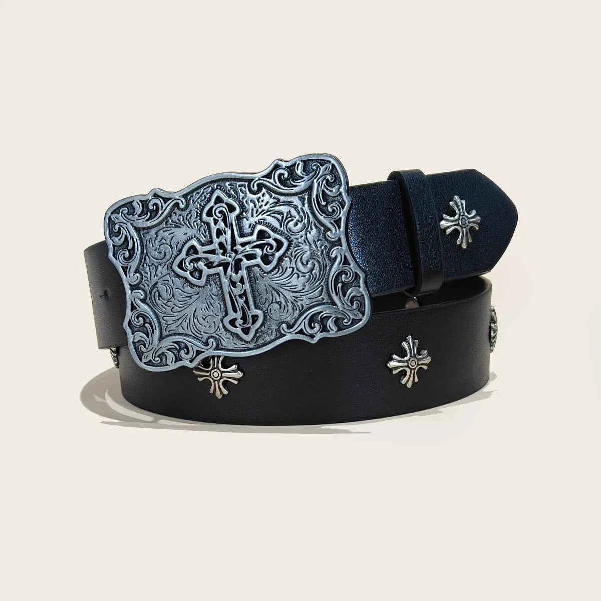 DCDG CrossRivet Belt™ – Punk Metal Street Edition