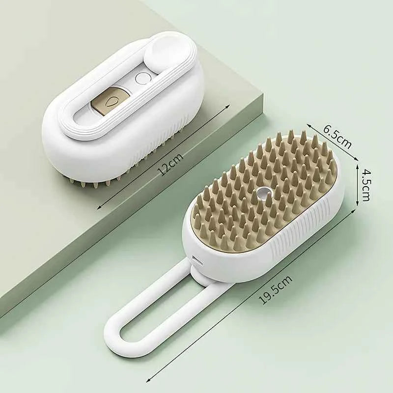3-in-1 Steam Grooming Brush – Detangle. Clean. Upgrade Your Pet’s Routine.
