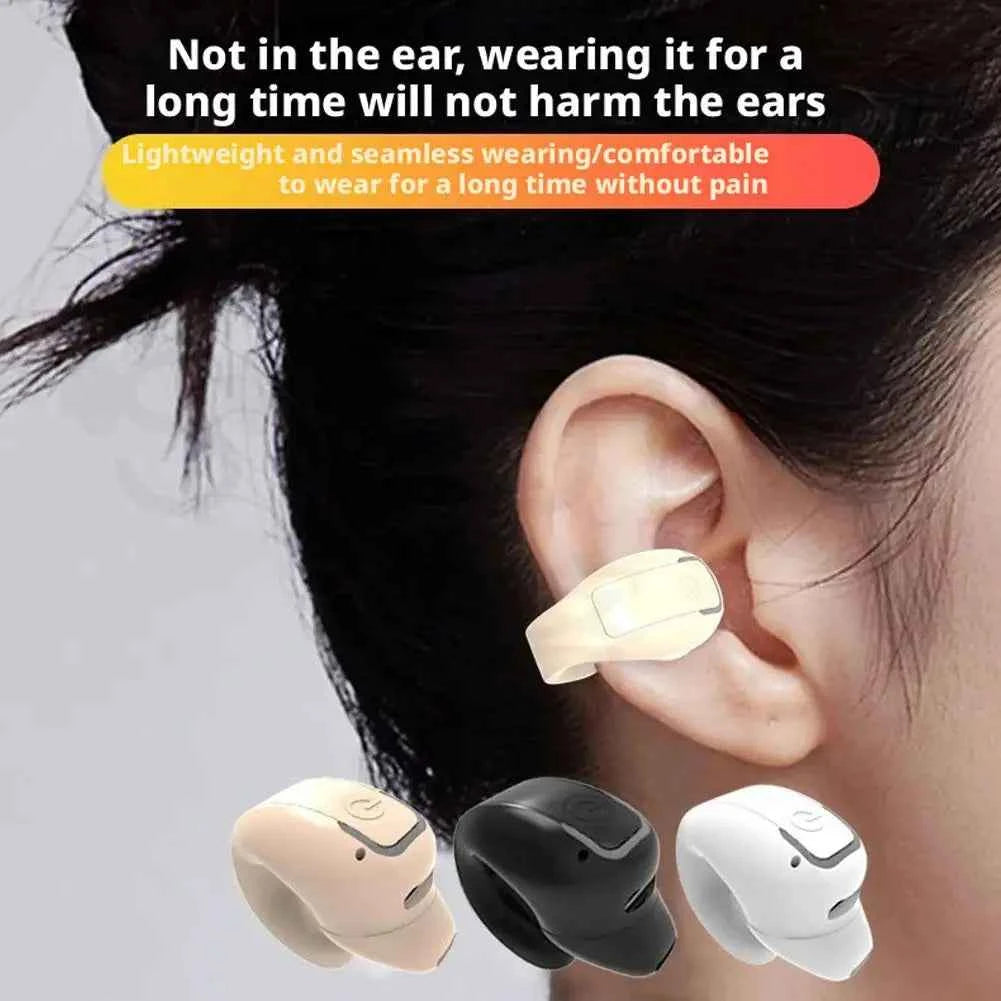 Wireless Bone Conduction Earphones – TWS HIFI Stereo Handsfree Earbuds with Mic