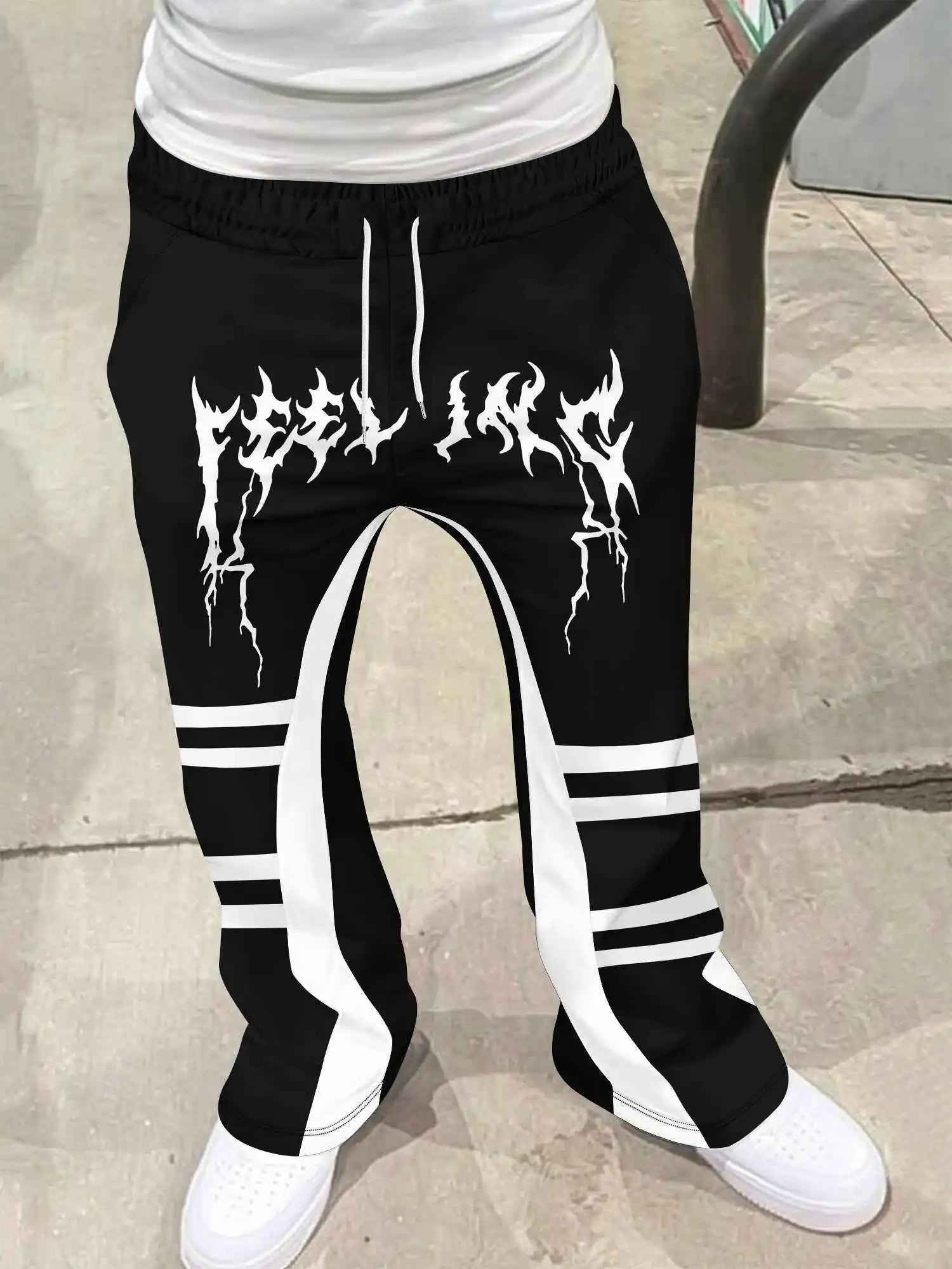 DCDG VibeWave Flare Pants™ – 3D Print Street Edition