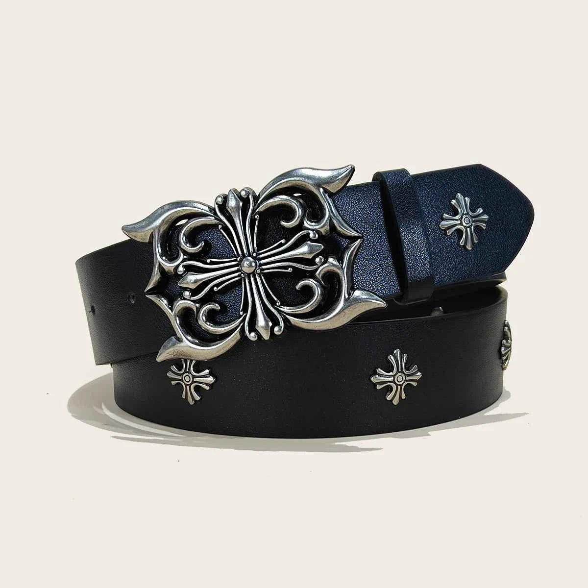 DCDG CrossRivet Belt™ – Punk Metal Street Edition