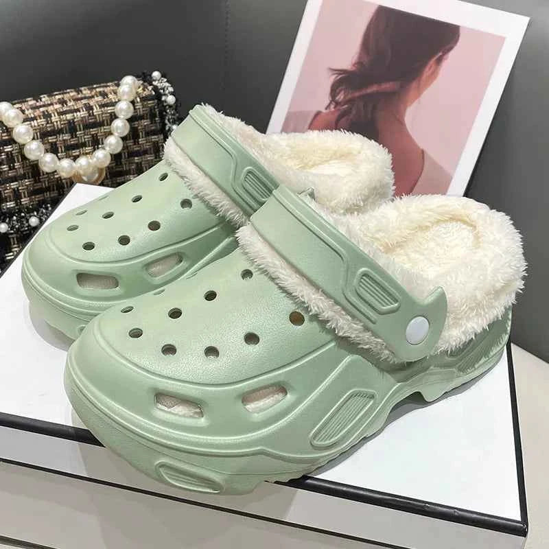 Cozy Cloud EVA Padded Platform Slippers