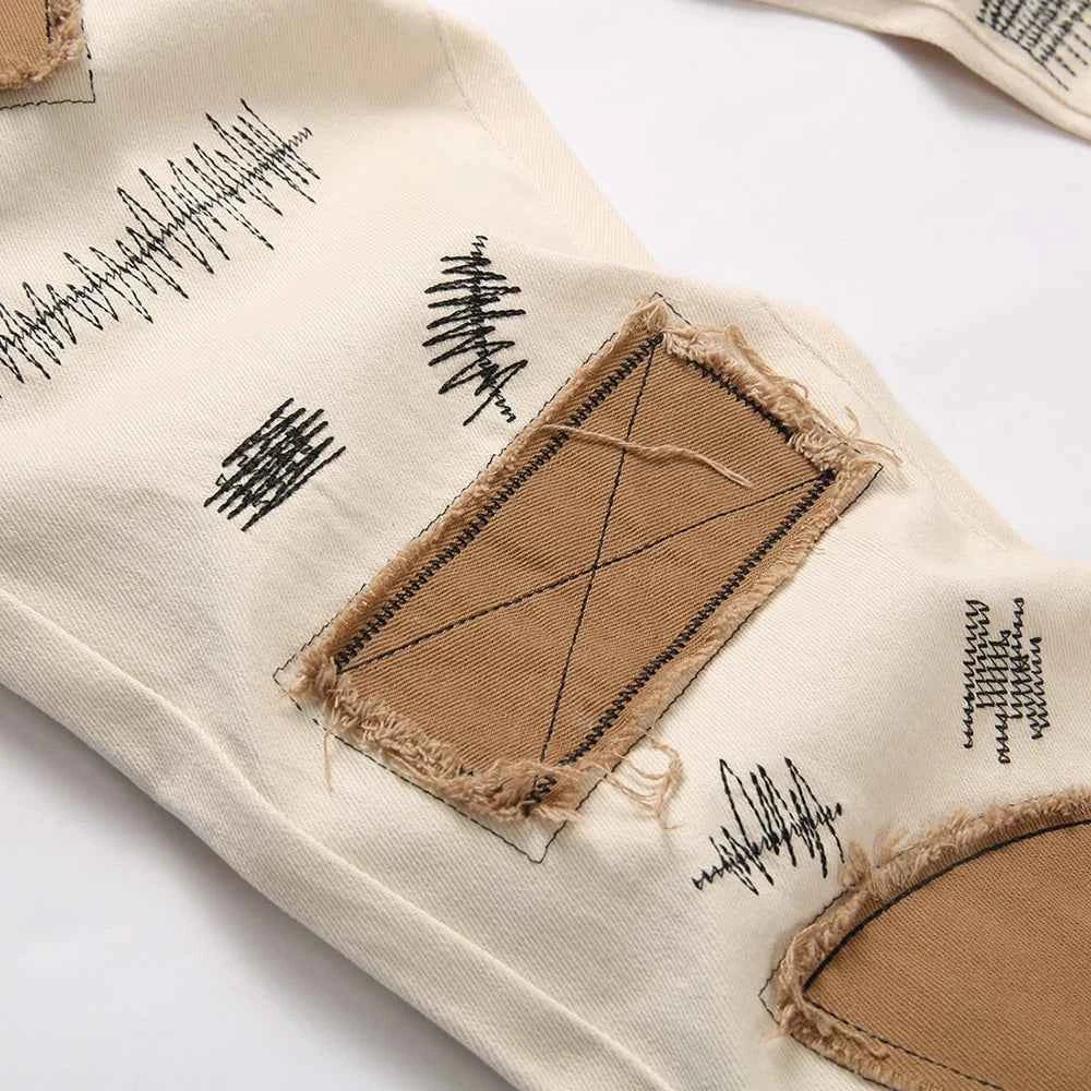 DCDG PatchLine Bootcut Denim™ – Embroidered Street Edition