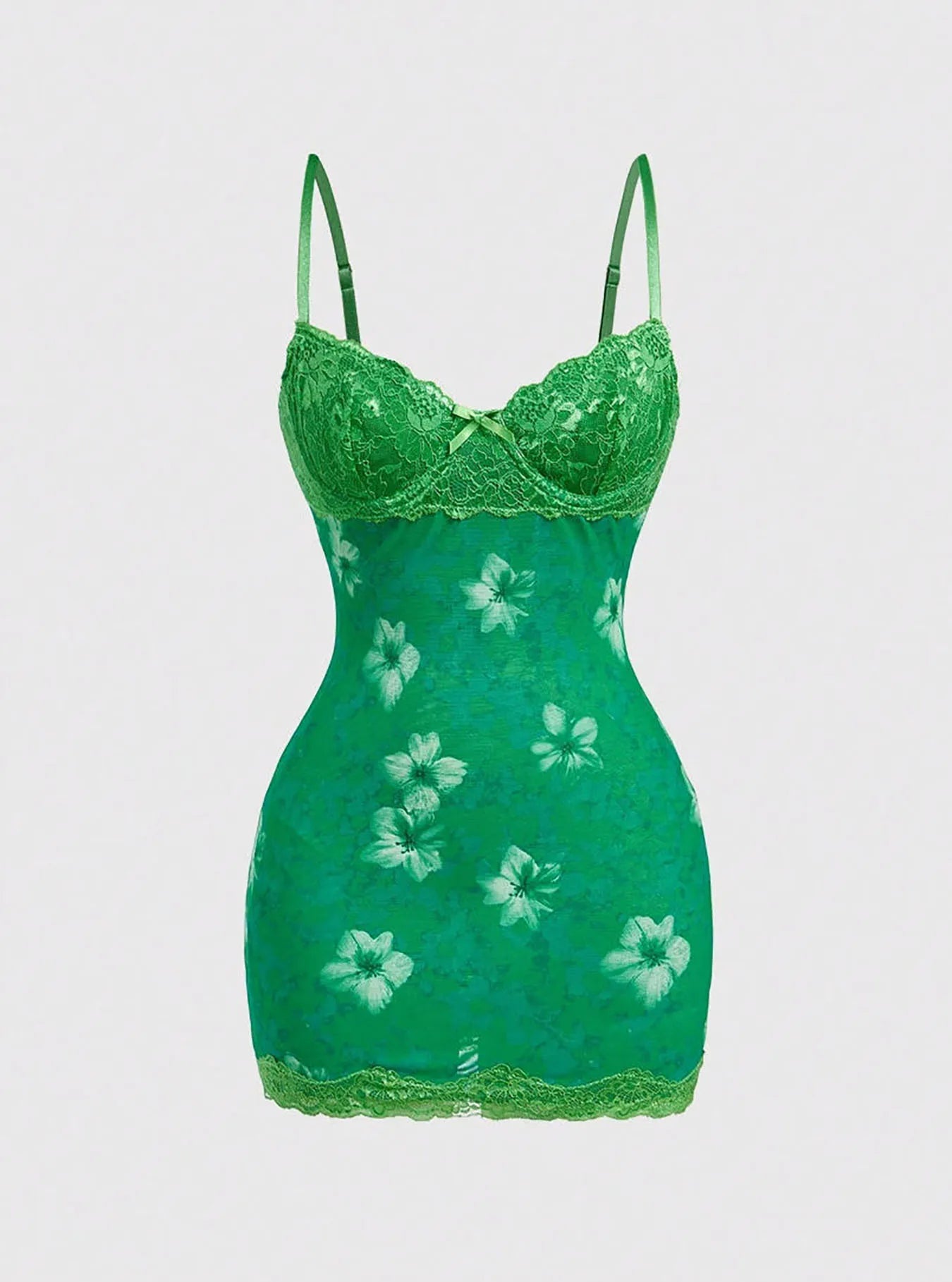 Minivestido con estampado audaz sin espalda DCDG (Vestido con tirantes finos para mujer)