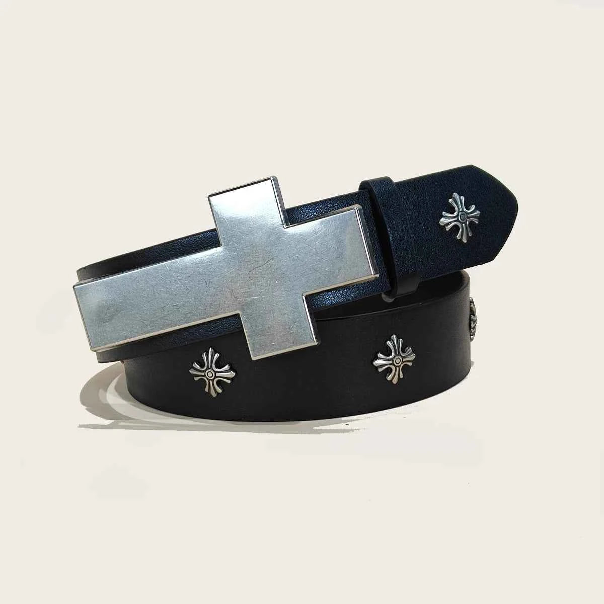 DCDG CrossRivet Belt™ – Punk Metal Street Edition