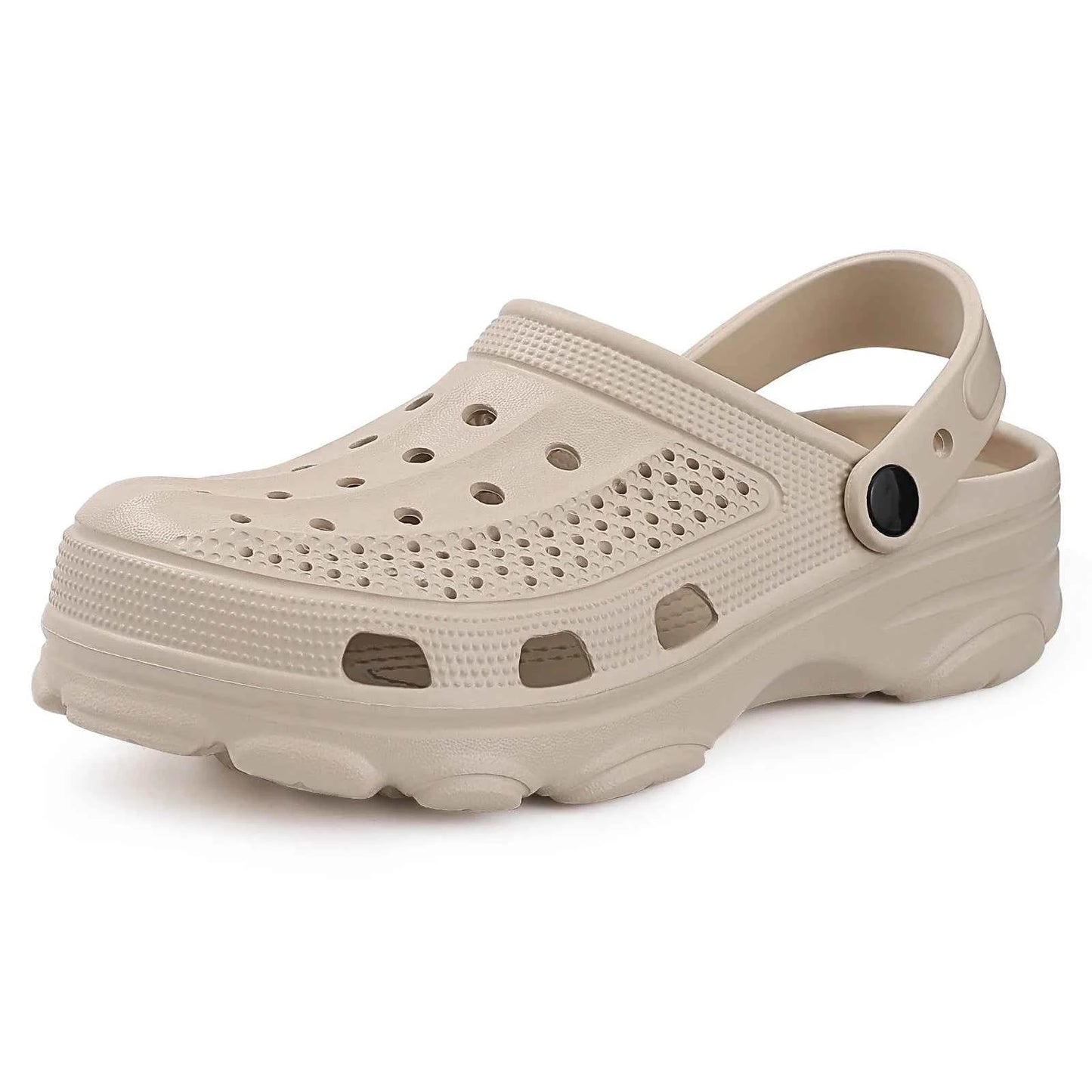 Pallene Fashion Clogs For Men EVA Light Hole Garden Shoes Outdoor Male Beach Sandals Home Bathroom Shoe Unisex Casual Slides