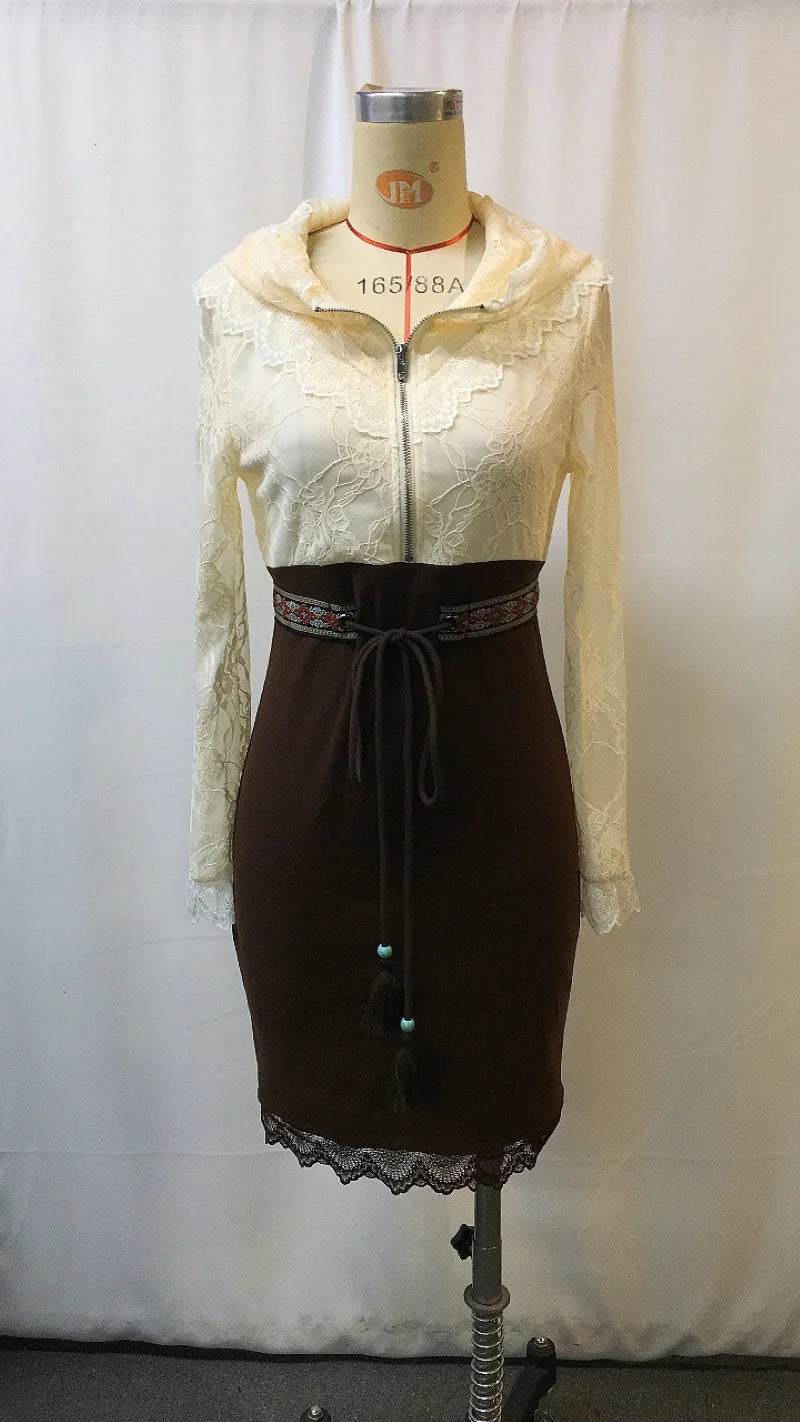 Vestido ajustado color block TrendPop
